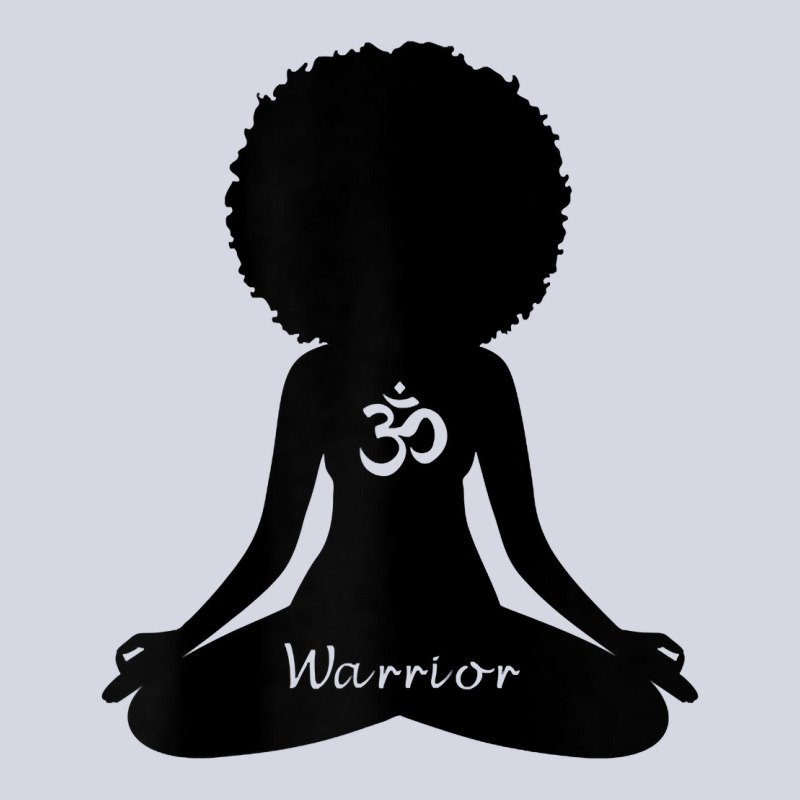 Womens Warrior Afro Goddess Curly Hair Self Care Om Yoga T Shirt Fleece Short | Artistshot