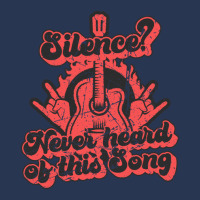 Silence Never Heard Of This Song Electric Guitar Men Denim Jacket | Artistshot