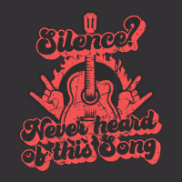 Silence Never Heard Of This Song Electric Guitar Vintage Hoodie | Artistshot