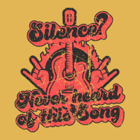 Silence Never Heard Of This Song Electric Guitar Vintage Hoodie And Short Set | Artistshot