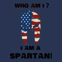 Who Am I I Am A Spartan! Men Denim Jacket | Artistshot