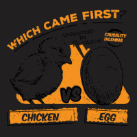 Who Came First   Chicken Vs Egg T-shirt | Artistshot