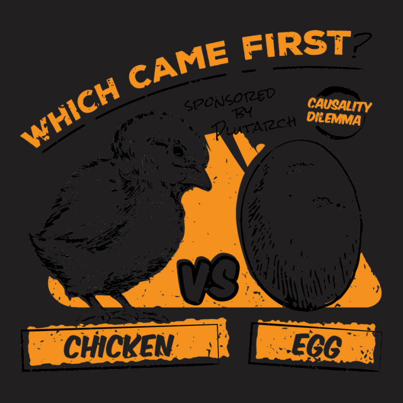 Who Came First   Chicken Vs Egg T-shirt | Artistshot