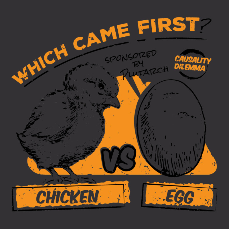 Who Came First   Chicken Vs Egg Vintage Hoodie | Artistshot