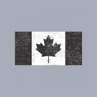 Distressed Black And White Canadian Flag Tank Dress | Artistshot