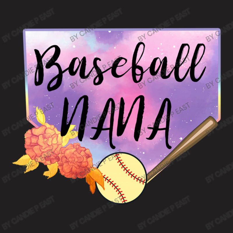 Baseball Nana T-shirt | Artistshot