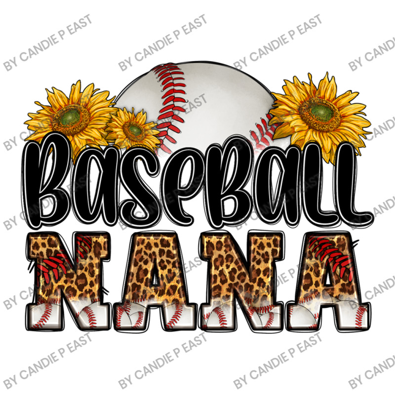 Baseball Nana V-neck Tee | Artistshot