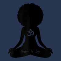 Womens Yoga Is Joy Black Girl Wellness Om Meditation Yoga T Shirt Ladies Denim Jacket | Artistshot