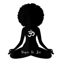 Womens Yoga Is Joy Black Girl Wellness Om Meditation Yoga T Shirt Youth Zipper Hoodie | Artistshot