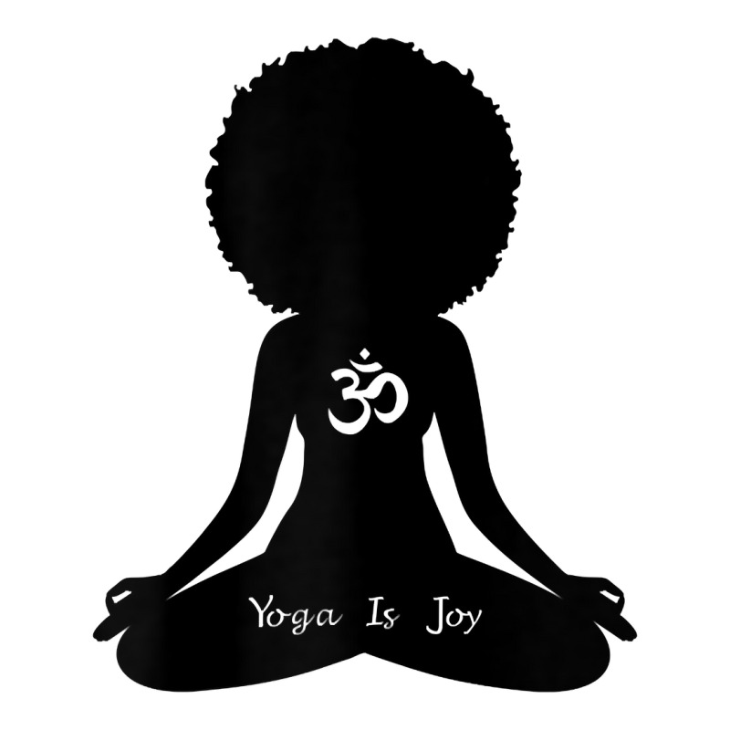 Womens Yoga Is Joy Black Girl Wellness Om Meditation Yoga T Shirt Youth Zipper Hoodie by mal1o2poncio | Artistshot