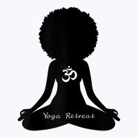 Womens Yoga Retreat Black Girl Wellness Om Meditation Yoga T Shirt Tank Top | Artistshot