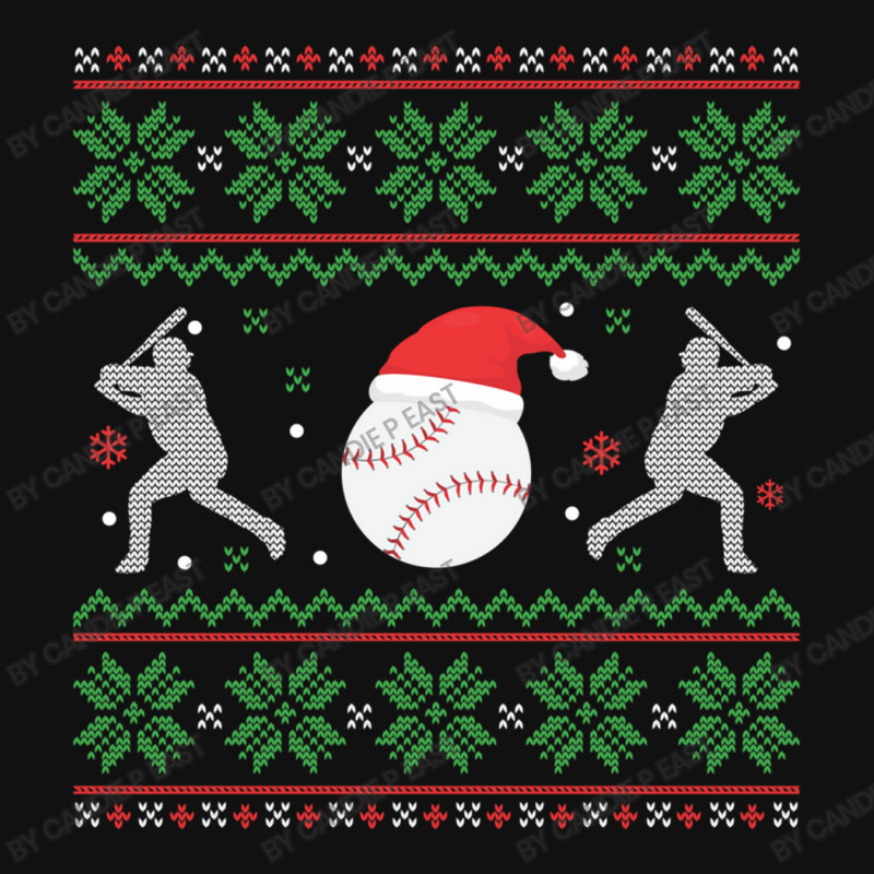 Baseball Ugly Christmas Sweater Funny Xmas Baseball Graphic T-shirt | Artistshot