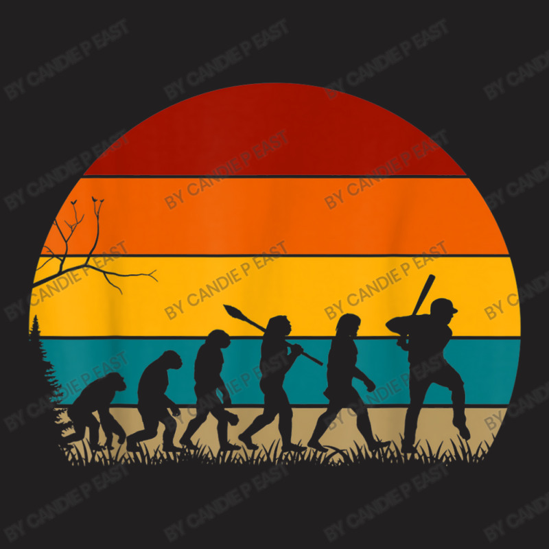 Retro Baseball Evolution For Baseball Lovers T-shirt | Artistshot