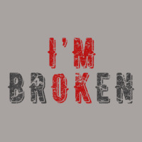 I'm Ok I'm Broken Invisible Illness Mental Health Awareness Racerback Tank | Artistshot