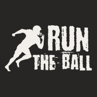 Hot Trend Run The Ball (2) Ladies Fitted T-shirt | Artistshot