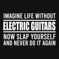 Can't Imagine Life Without Electric Guitars Scorecard Crop Tee | Artistshot