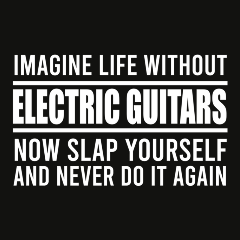 Can't Imagine Life Without Electric Guitars Scorecard Crop Tee by MiltonLane | Artistshot