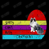 Siberian Cat Sorry Cant Busy Legging | Artistshot