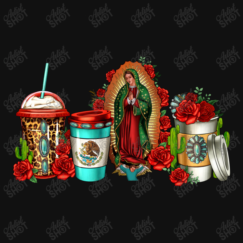 Lady Of Guadalupe Coffee Graphic T-shirt by Jasminsmagicworld | Artistshot