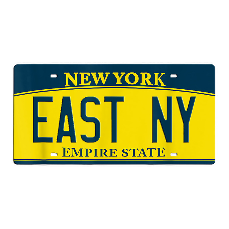 East New York Brooklyn Ny New York License Plate T Shirt Stainless Steel Water Bottle | Artistshot