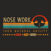 Nosework Dog Sport Training Nose Work Scent Work For Dogs T Shirt Ladies Fitted T-shirt | Artistshot