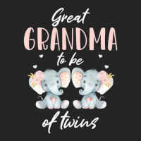 Great Grandma Of Twins Elephant Baby Shower Girl Decorations Unisex Hoodie | Artistshot