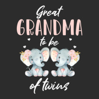 Great Grandma Of Twins Elephant Baby Shower Girl Decorations Exclusive T-shirt | Artistshot