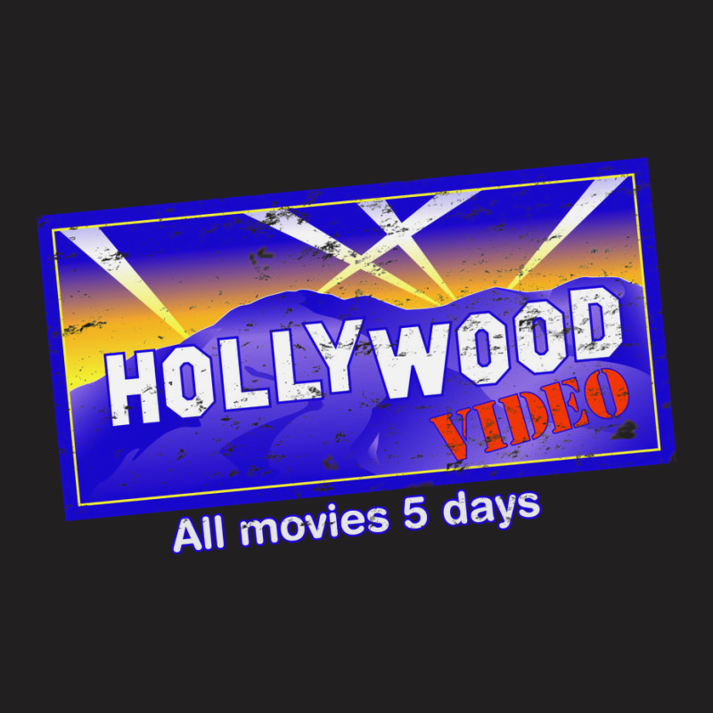 Hollywood Video T-shirt | Artistshot