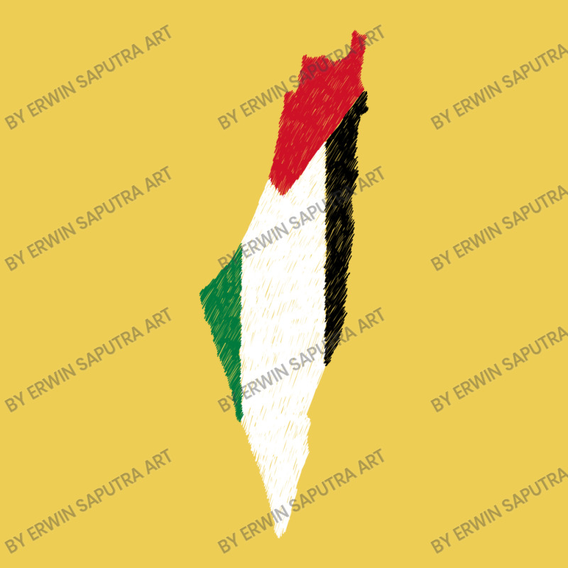 Palestina Map Flag Drawing Line Art Baby Bibs | Artistshot