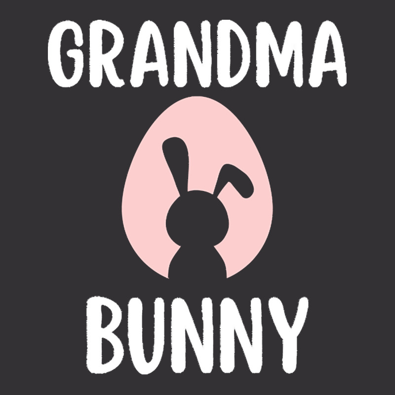 Happy Easter T  Shirt Grandma Bunny Easter Bunny Funny Easter T  Shirt Vintage Hoodie And Short Set | Artistshot