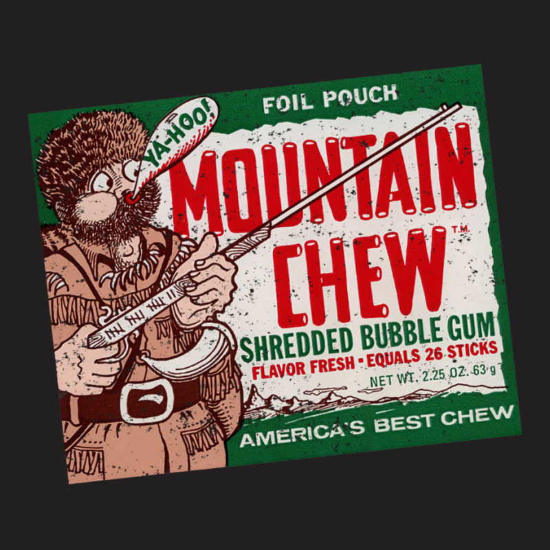 Mountain Chew Shredded Bubble Gum T-Shirt by zukealieenh | Artistshot