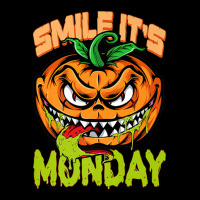 Smile Its Monday Meme V-neck Tee | Artistshot