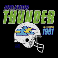 Distressed Orlando Thunder Helmet Adjustable Cap | Artistshot