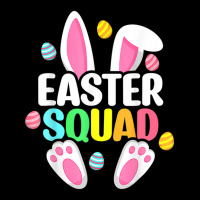 Easter Day Easter Squad Family Matching Bunny Egg Hunt Adjustable Cap | Artistshot