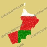 Oman Map Flag Drawing Line Art Baby Bodysuit | Artistshot