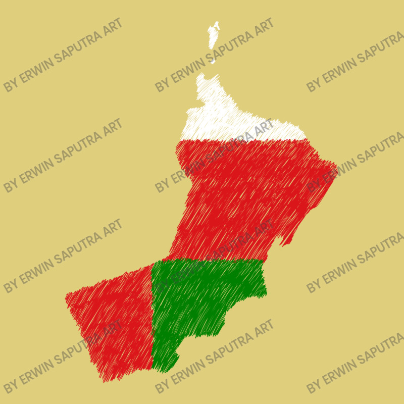 Oman Map Flag Drawing Line Art Baby Bodysuit | Artistshot