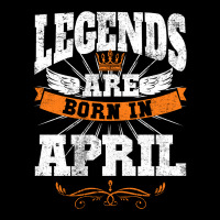 Legends Are Born In April For Dark Youth Sweatshirt | Artistshot