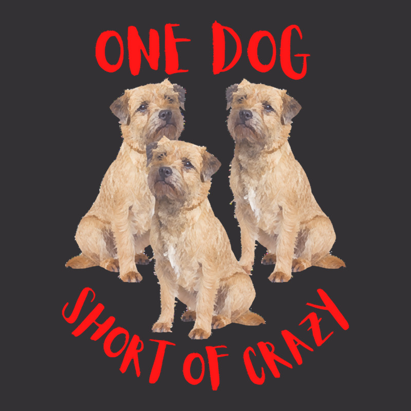 One Dog Short Of Crazy T  Shirtone Dog Short Of Crazy T  Shirt (1) Vintage Hoodie | Artistshot