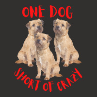 One Dog Short Of Crazy T  Shirtone Dog Short Of Crazy T  Shirt (1) Champion Hoodie | Artistshot