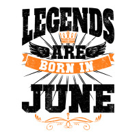 Legends Are Born In June For Light Baby Bodysuit | Artistshot