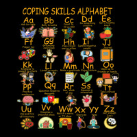 Coping Skills Alphabet Mental Health Awareness Counselor Fleece Short | Artistshot