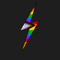 Pride Lightning Bolt Rainbow Classic T-shirt | Artistshot