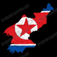 North Korea Map Flag Drawing Line Art Youth Jogger | Artistshot