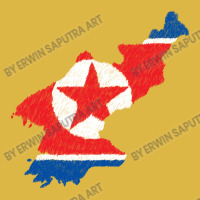 North Korea Map Flag Drawing Line Art Classic T-shirt | Artistshot