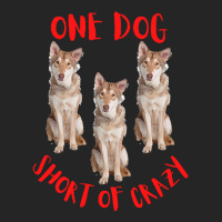 One Dog Short Of Crazy T  Shirtone Dog Short Of Crazy T  Shirt Unisex Hoodie | Artistshot