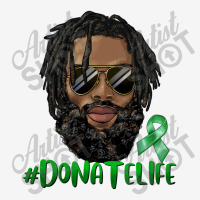 Black Man With Locs Donate Life Graphic Youth T-shirt | Artistshot