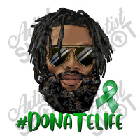 Black Man With Locs Donate Life Baby Tee | Artistshot