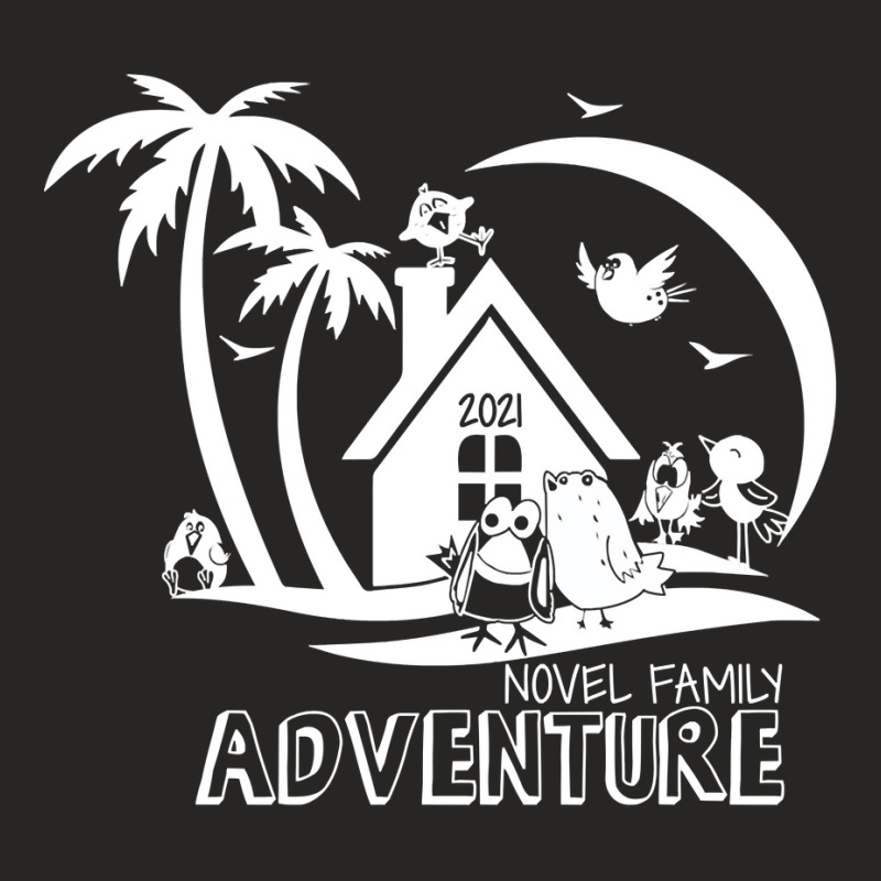 Novel Family Vacay  White Ladies Fitted T-Shirt by SusanLynnHartmann | Artistshot