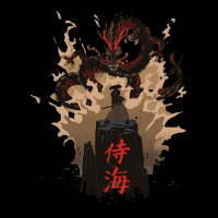 Samurai Japanese Samurai Warrior Vs Dragon Pocket T-shirt | Artistshot