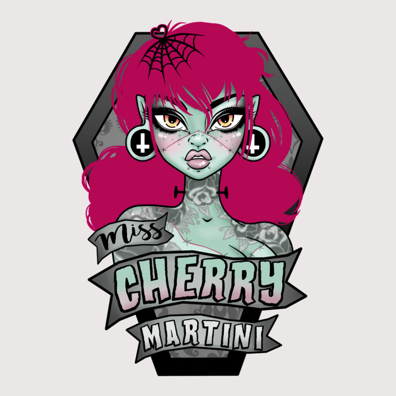 Miss Cherry Martini Cherry Version Pocket T-Shirt by cizgozarc | Artistshot